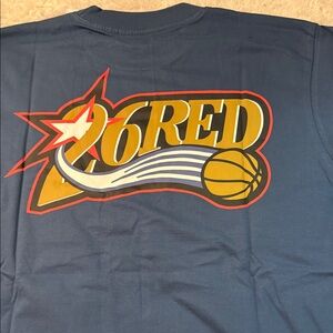 Twenty six red  Graphic T-Shirt with Bold Design nwt